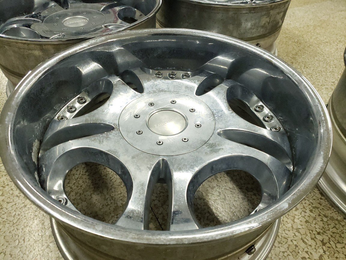◎超希少 超深リム 100 200 ランクル Lowenhart レーベンハート 20inc 9.5J -10 150/5H 4本 歪み無 ベース用 ランクル100 ランクル200 ランクル100 希少 深リム 0 超深リム CRAFT