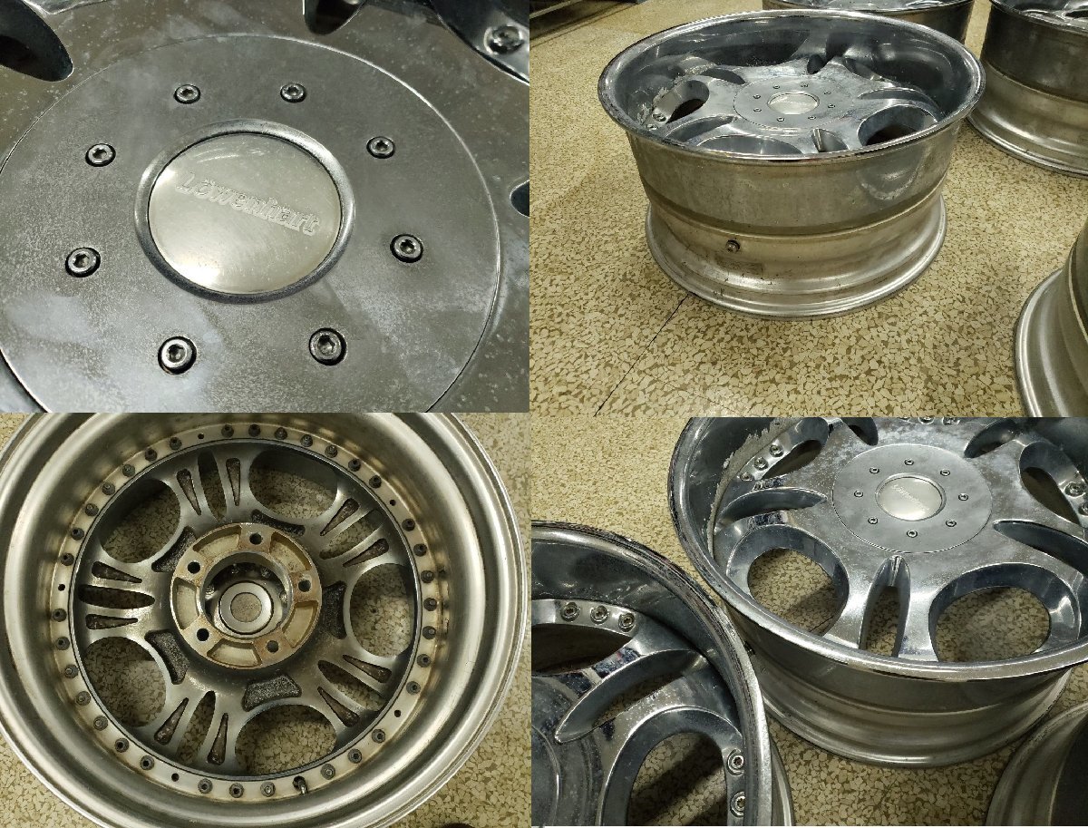 ◎超希少 超深リム 100 200 ランクル Lowenhart レーベンハート 20inc 9.5J -10 150/5H 4本 歪み無 ベース用 ランクル100 ランクル200 ランクル100 希少 深リム 0 超深リム CRAFT