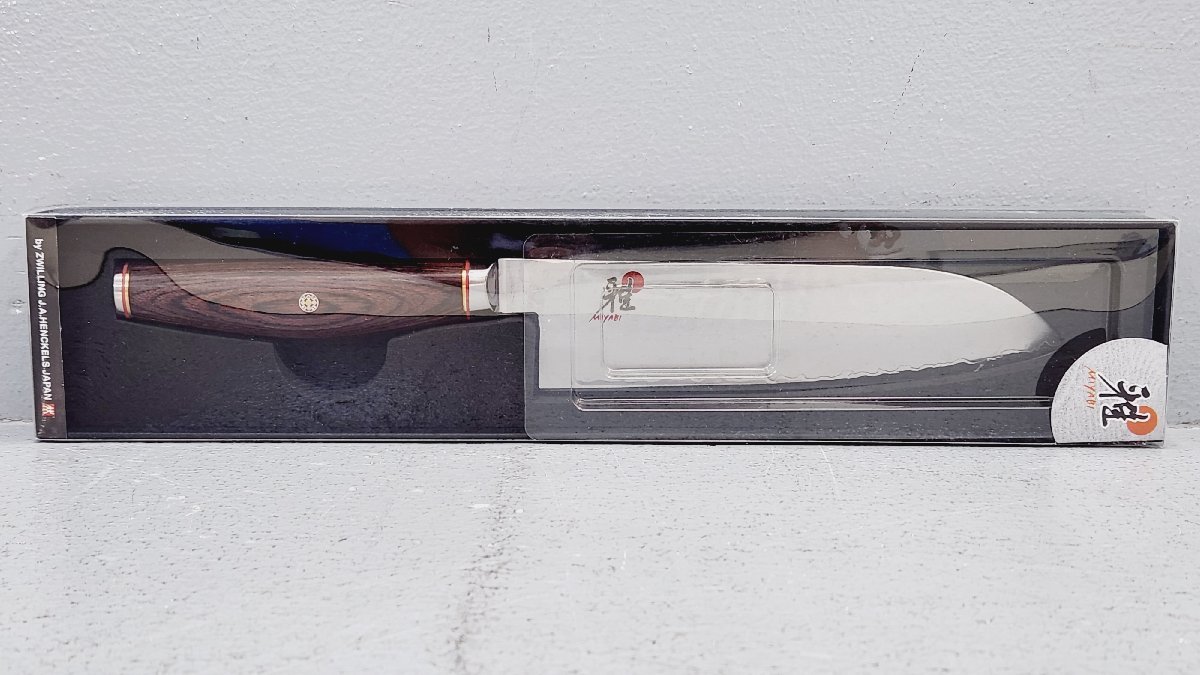 △中古品 MIYABI 雅 ツヴィリング ヘンケルス 34074-180 6000MCT 三徳