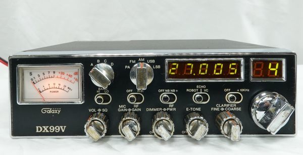 CB無線機 Galaxy DX99V AM/SSB/FM 25MHz～28MHz オールモード NASA