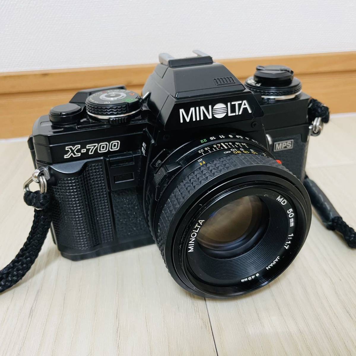 ミノルタ MINOLTA X-700 MD ROKKOR 50mm F1.7 一眼レフカメラ レンズ