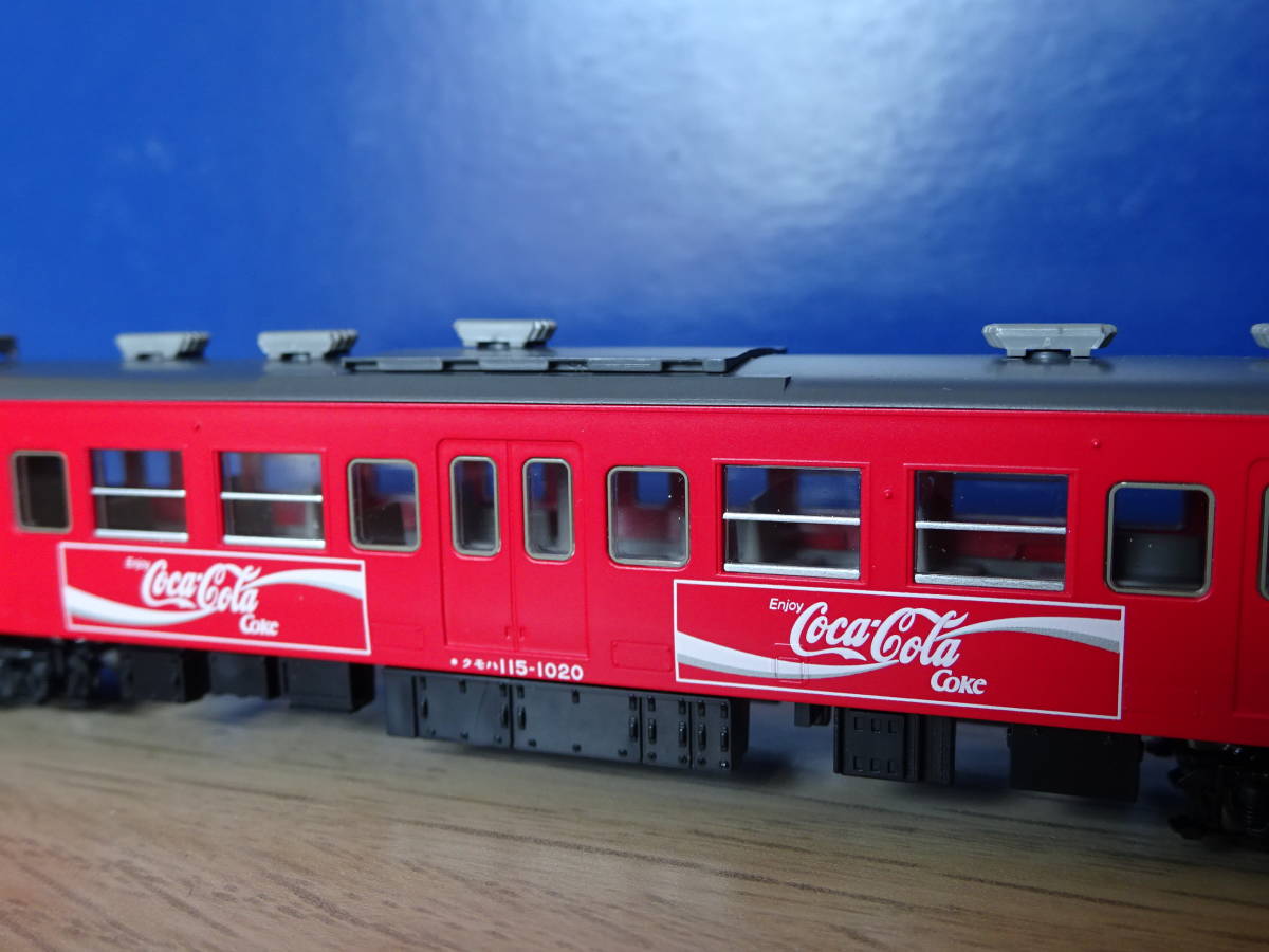 トミックス TOMIX 92390 115系(コカ・コーラ塗装)本体のみジャンク