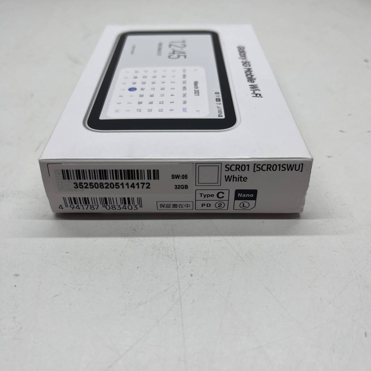 h2237 □美品□ au Galaxy ギャラクシー 5G mobile モバイル Wi-Fi