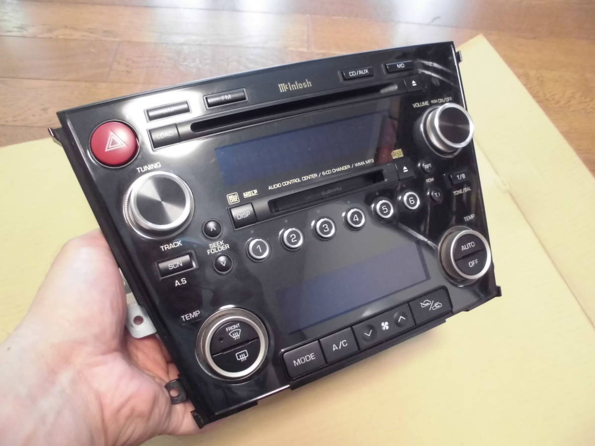 McIntosh スバルOP？CD/MDチューナー本体のみ McIntosh スバルOP？CD/MDチューナー本体のみ B-214 送料無料