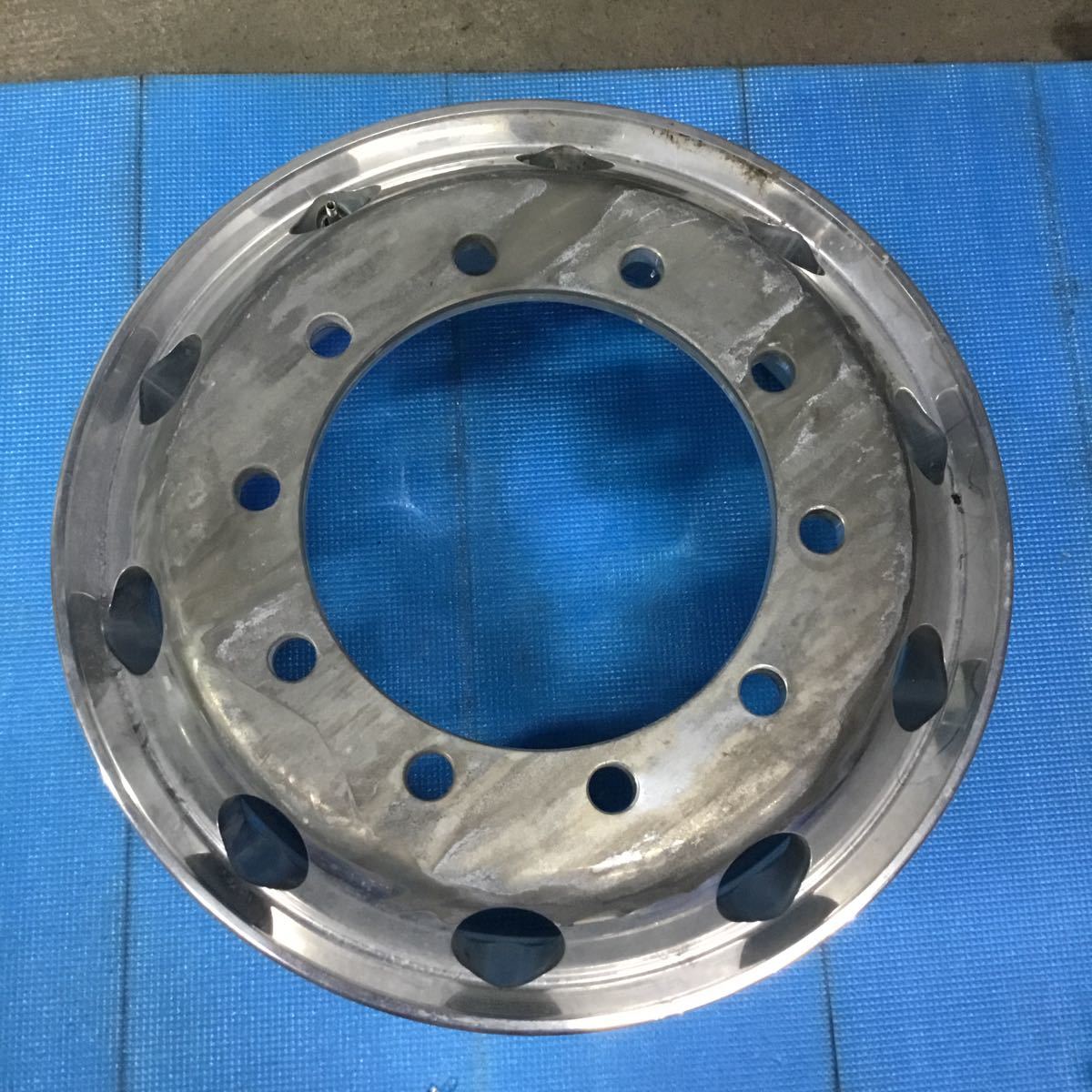 ALCOA アルコア アルミホイール 22.5 8.25 変色有 送料込 デコトラ
