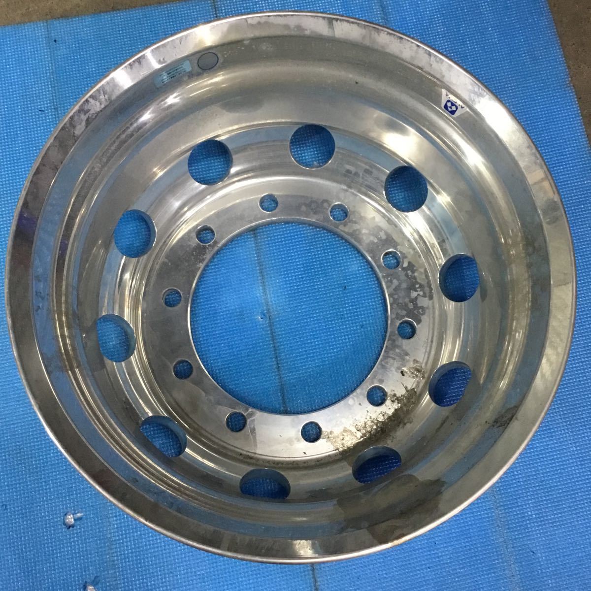 ALCOA アルコア アルミホイール 22.5 8.25 変色有 送料込 デコトラ