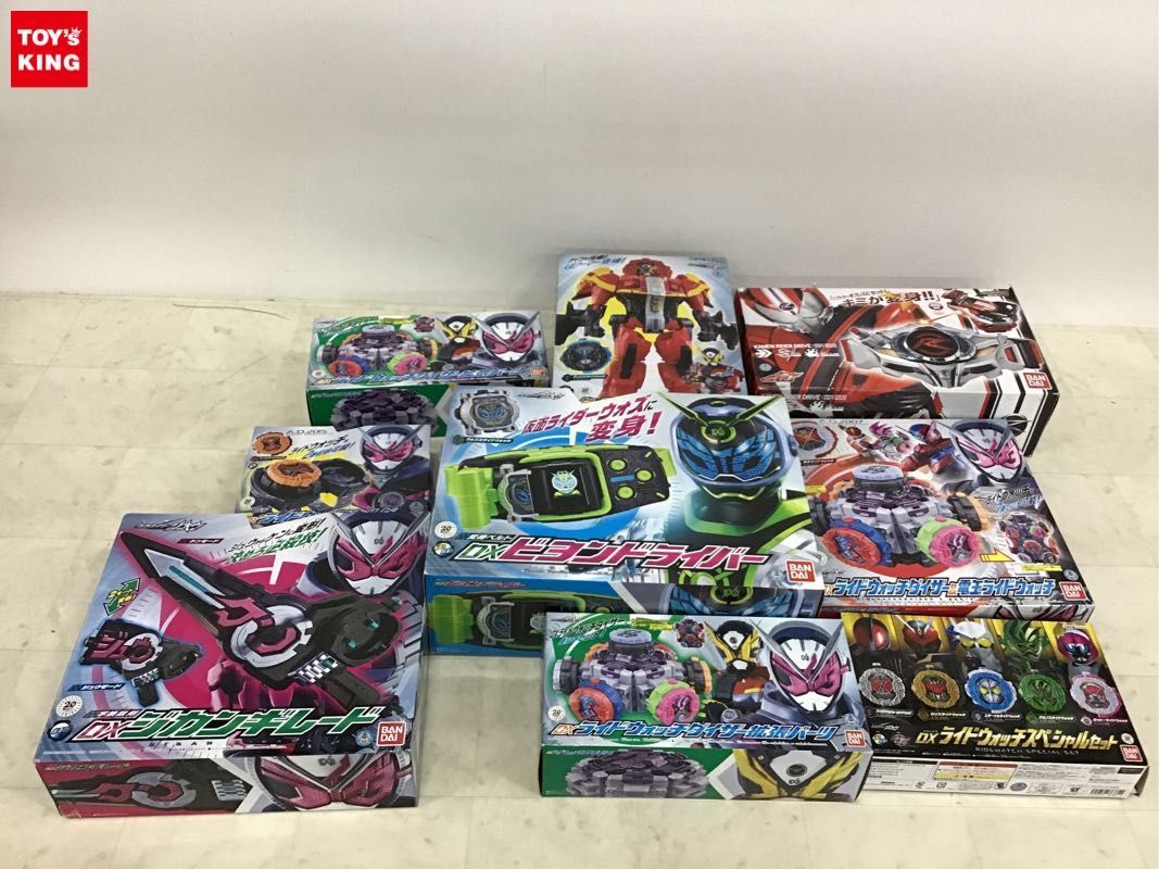 1円〜 同梱不可 ジャンク 仮面ライダー ドライブ DXドライブドライバー&シフトブレス、ジオウ DXビヨンドライバー他