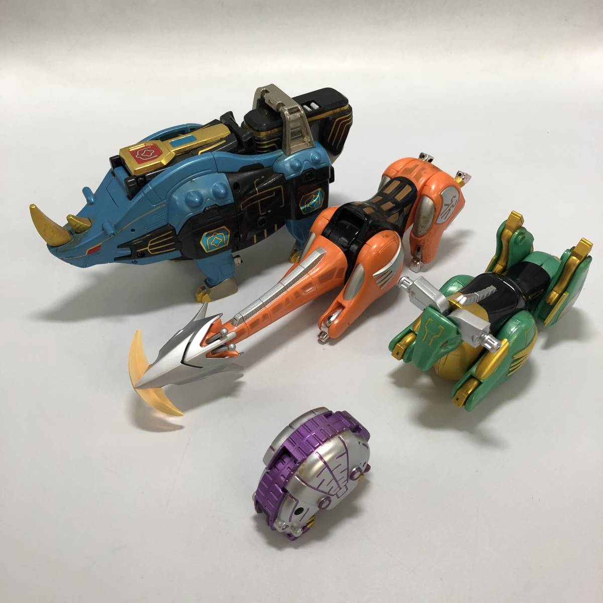 百獣合体 DXガオイカロス 現状品 欠品有 百獣戦隊ガオレンジャー 
