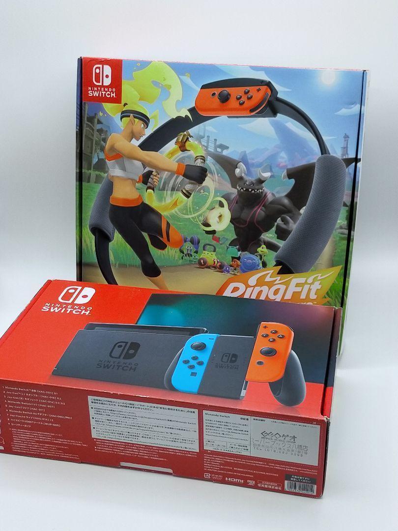 送料無料，品質保証 ニンテンドースイッチ バッテリー強化版 リングフィットアドベンチャーセット(ニンテンドースイッチ本体)｜売買されたオークション情報、yahooの商品情報をアーカイブ公開 - オークファン ニンテンドースイッチ本体