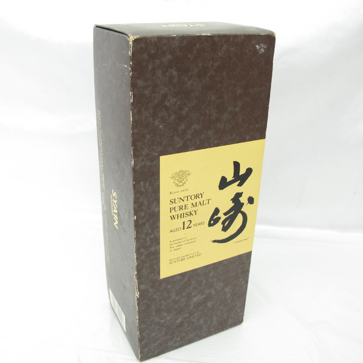 未開栓】SUNTORY サントリー 山崎 12年 ピュアモルト ウイスキー 750ml