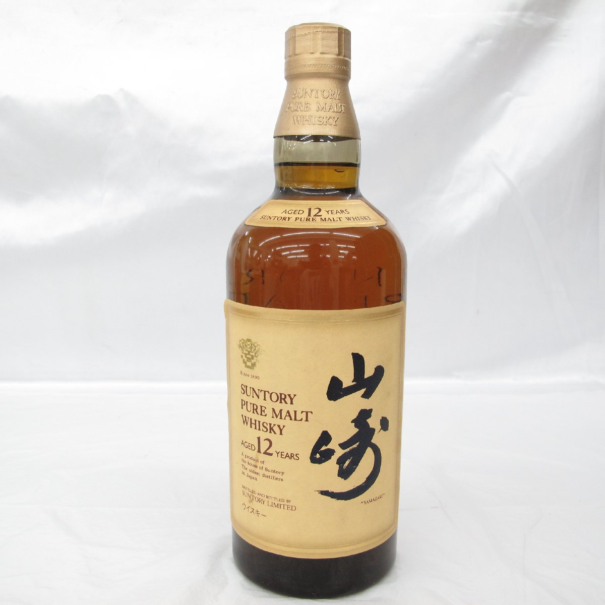 未開栓】SUNTORY サントリー 山崎 12年 ピュアモルト ウイスキー 750ml