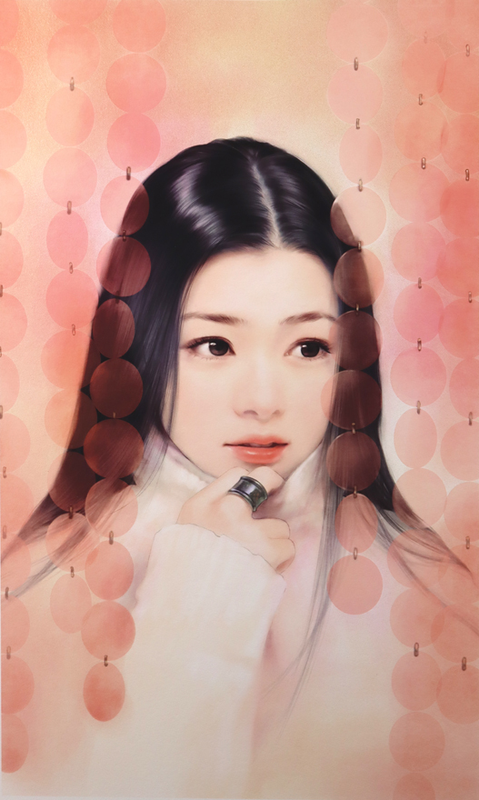 ○平凡・陳淑芬○コモンチェン○秋意閑閑○ジクレ+手彩○美少女○癒し