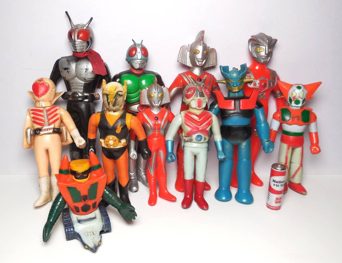 マジンガーZ ゲッター3 仮面ライダー モモレンジャー 忍者キャプター