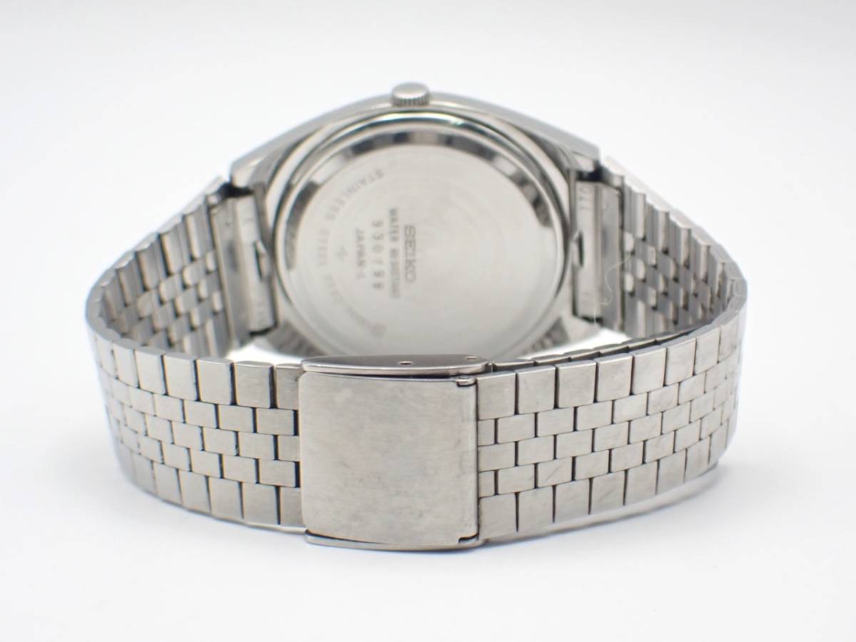 1円～☆SEIKO セイコー QZ タイプ2 7123-7000 デイデイト シルバー 