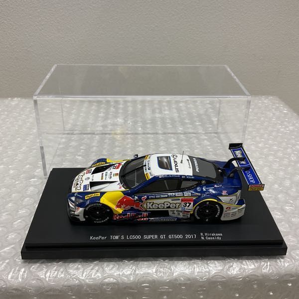1円〜 エブロ 1/43 スーパー GT GT500 2017 Keeper TOM'S LC500 No.37