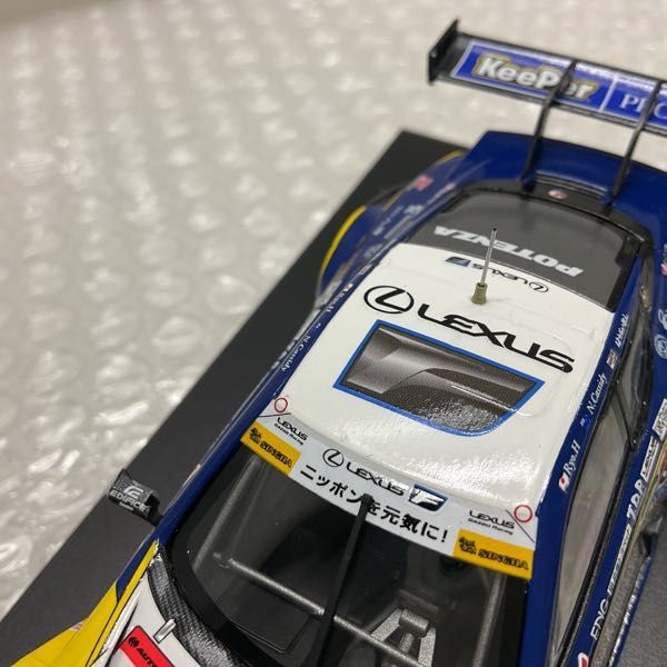 1円〜 エブロ 1/43 スーパー GT GT500 2017 Keeper TOM'S LC500 No.37