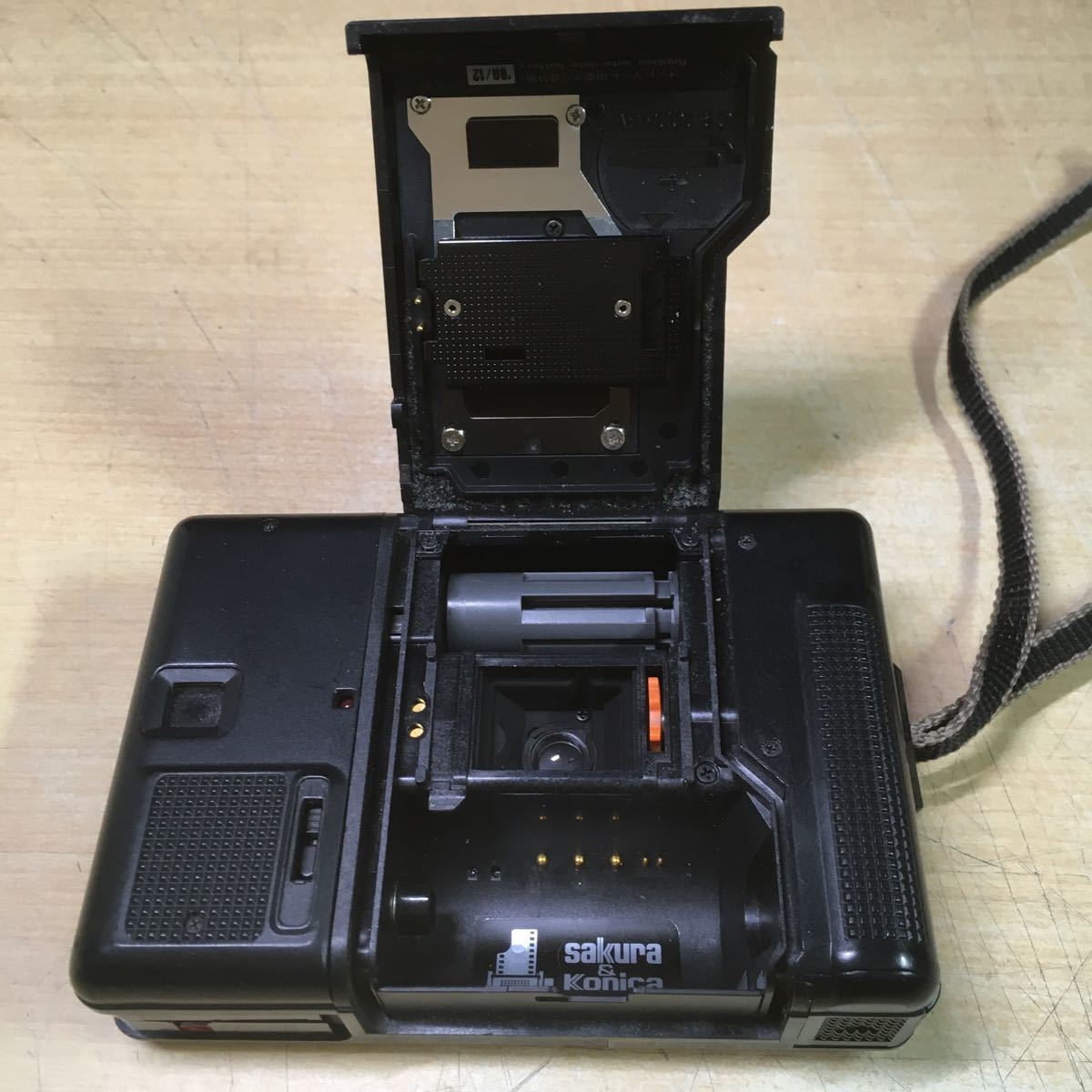 100403) KONICA RECORDER コンパクトフィルムカメラ ジャンク品 2台 