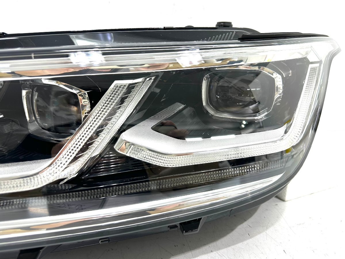 ☆美品☆ フォルクスワーゲン VW ティグアン 5N系 後期 純正 左 LED 