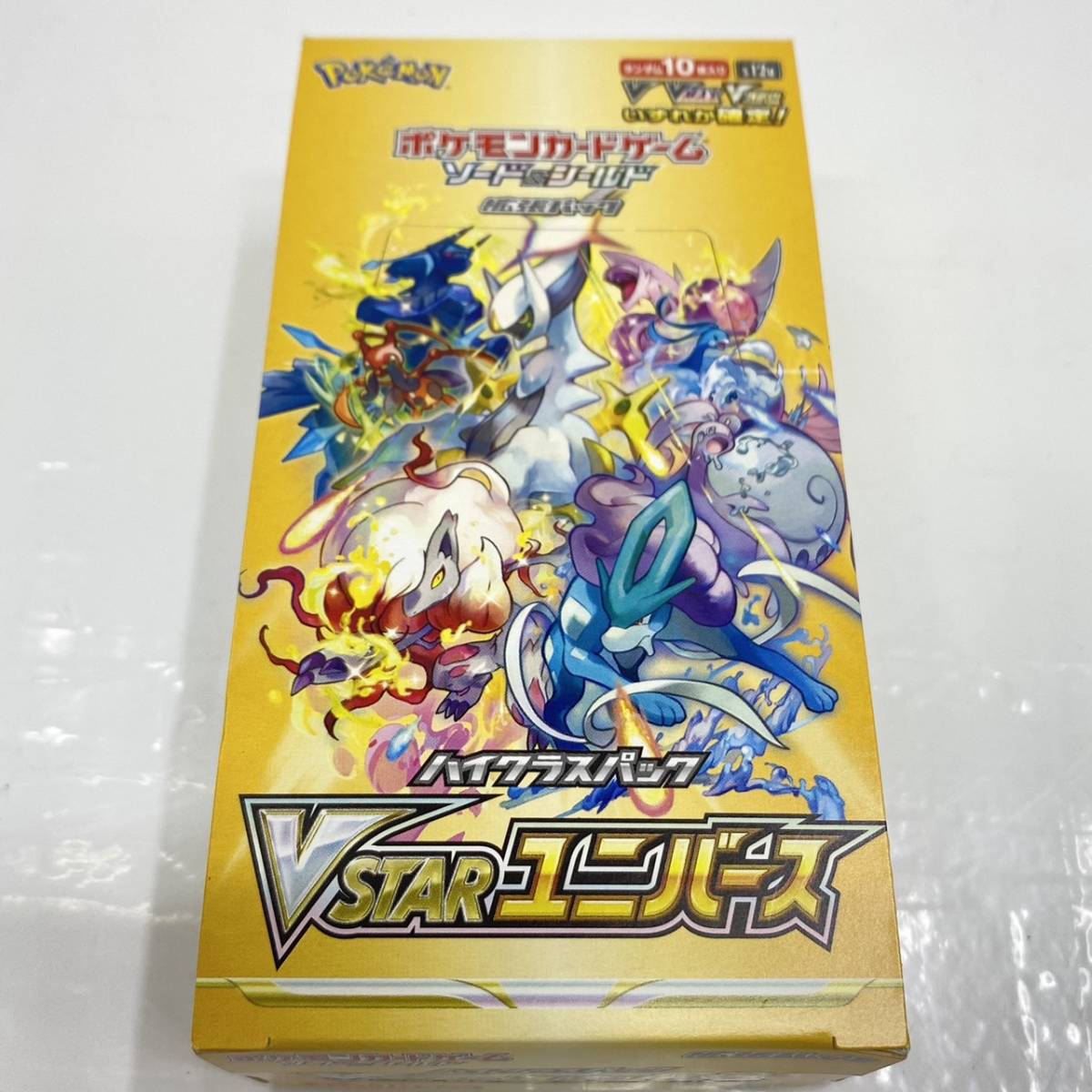 送料無料h52596 ポケモンカード Vstarユニバース ソード シールド 拡張パック 1box 新品未開封品シュリンクなし ペリペリ付き