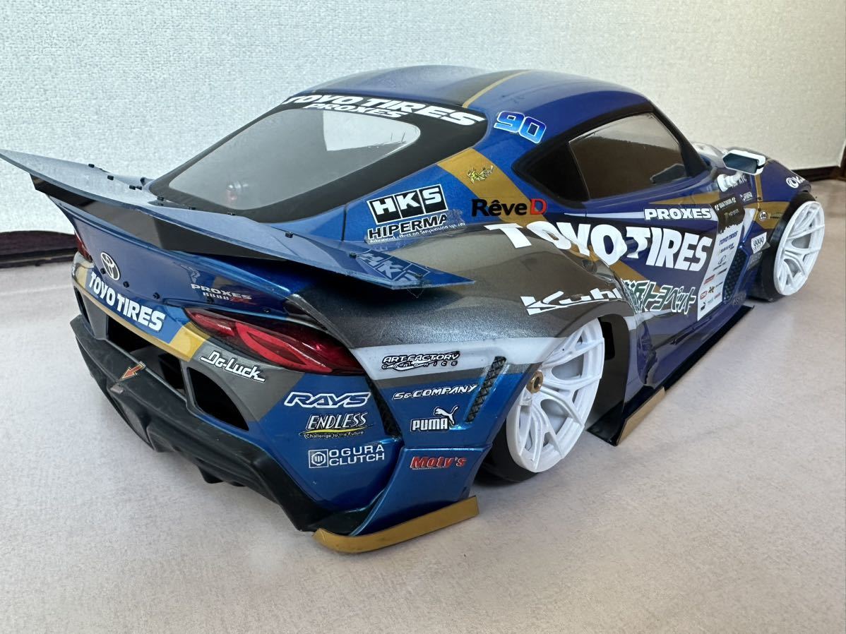 アディクション ボディ スープラ リアルグレード ドリフト 塗装済み