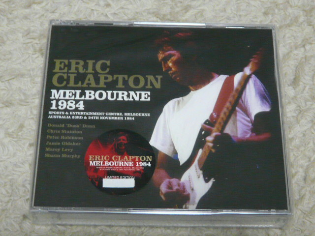 ERIC CLAPTO / MELBOURNE 1984 (4CD+DVD) ERIC CLAPTON - MELBOURNE