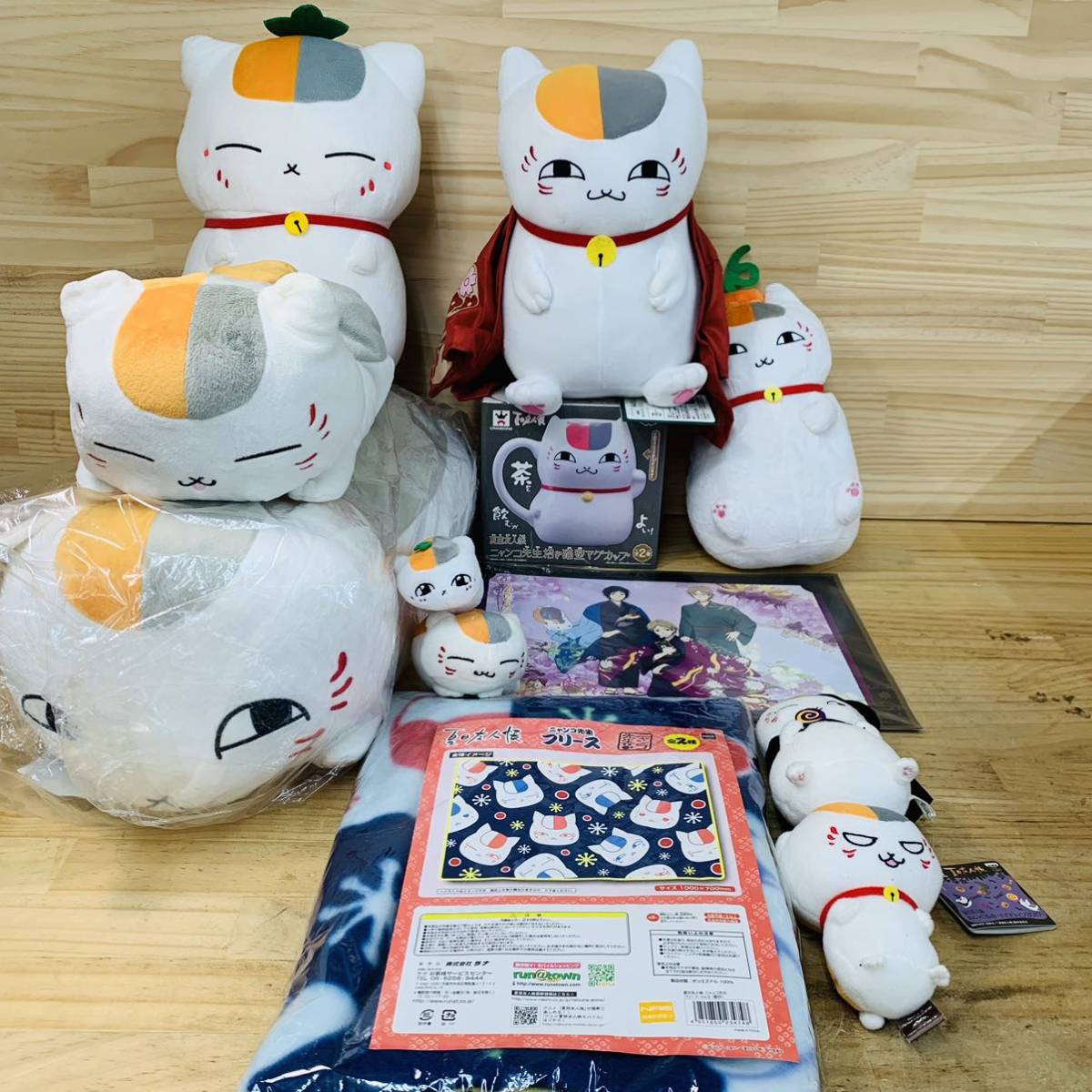 AY22401 まとめ売り 夏目友人帳 ニャンコ先生 ぬいぐるみ クッション