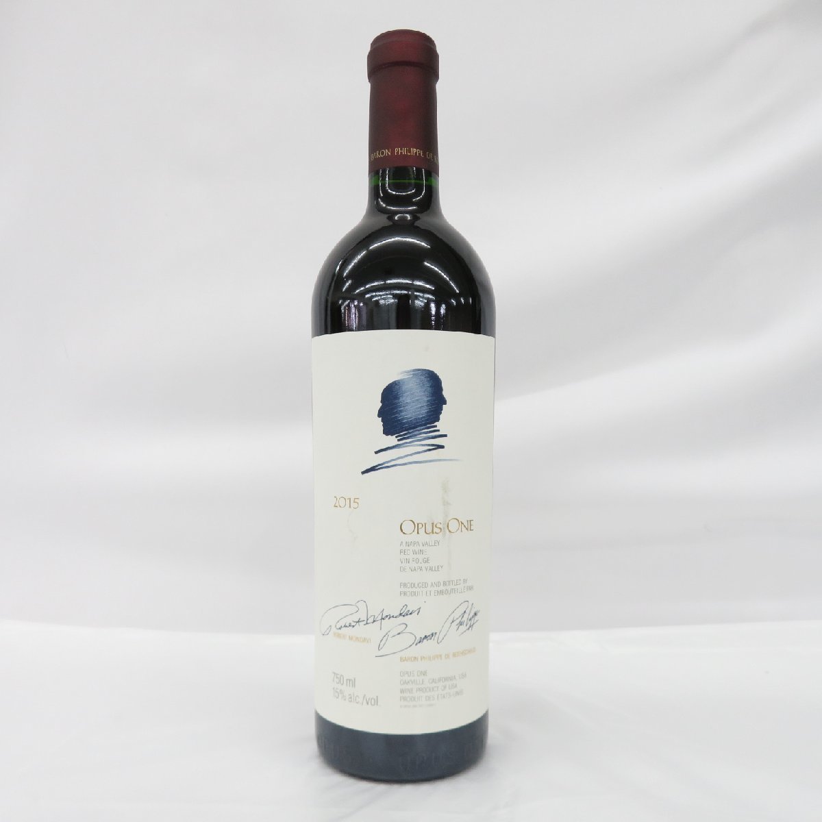 未開栓】OPUS ONE オーパスワン 2015 赤 ワイン 750ml 15% 11391560