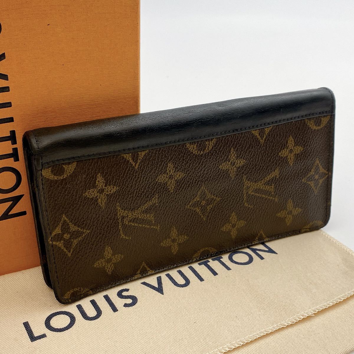 H0193 【美品】LOUIS VUITTON◇モノグラム・マカサー/ポルトフォイユ 