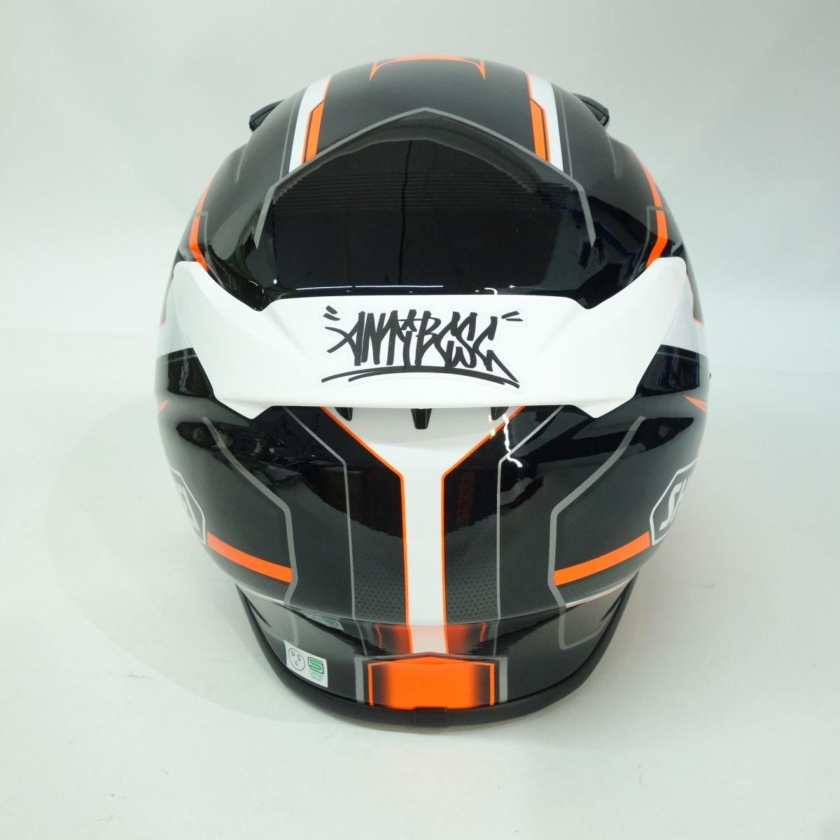 119 SHOEI/ショウエイ Z-8 PROLOGUE TC-8 BLACK/ORANGE Lサイズ(59cm