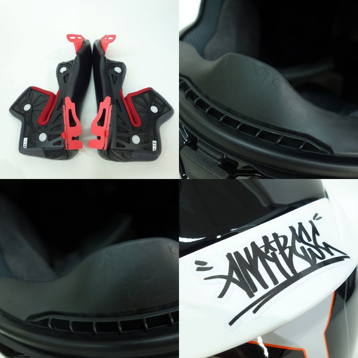 119 SHOEI/ショウエイ Z-8 PROLOGUE TC-8 BLACK/ORANGE Lサイズ(59cm 