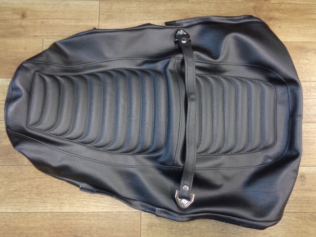 6939］カワサキ Z1000MK-2/Z750FX-1 シート用/シート表皮 ベルト付き