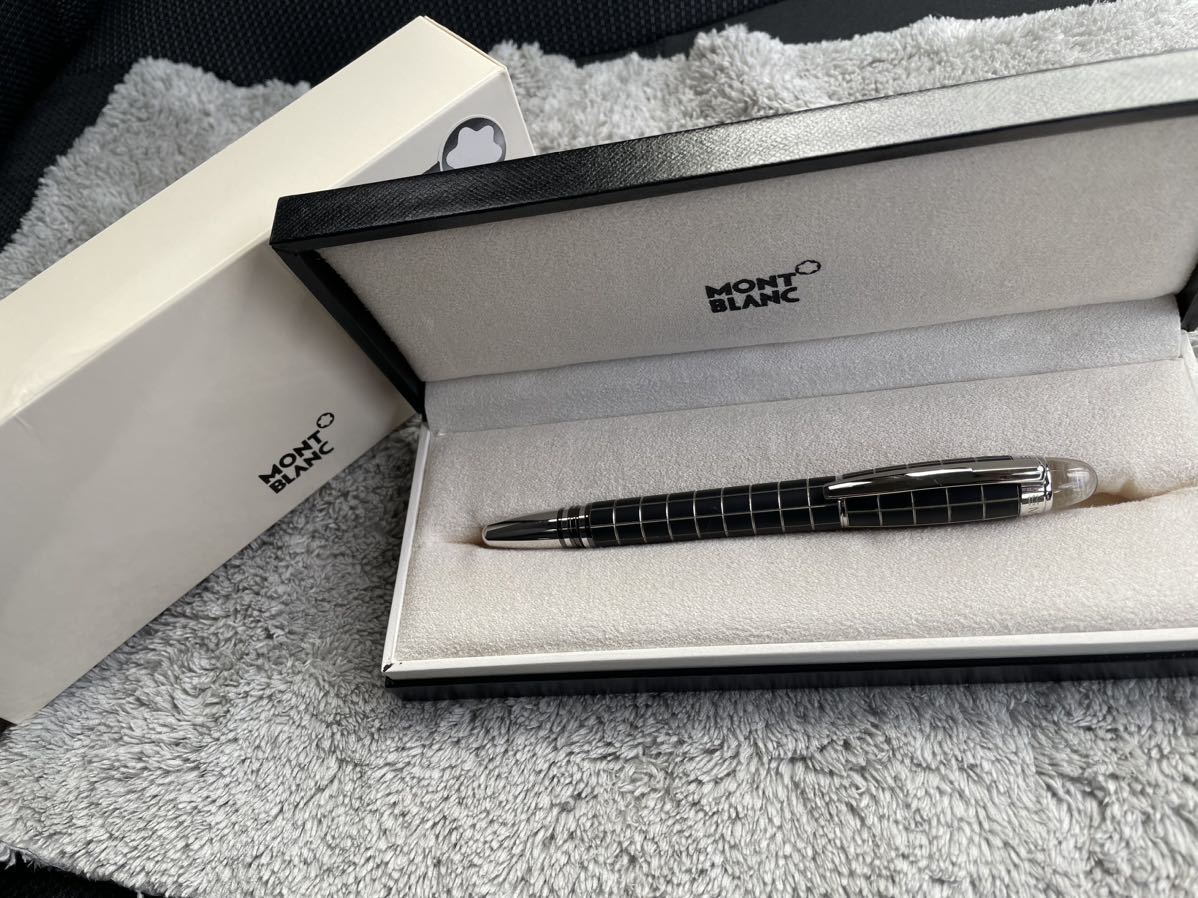 MONT BLANC モンブラン スターウォーカー ボールペン □ メタルラバー