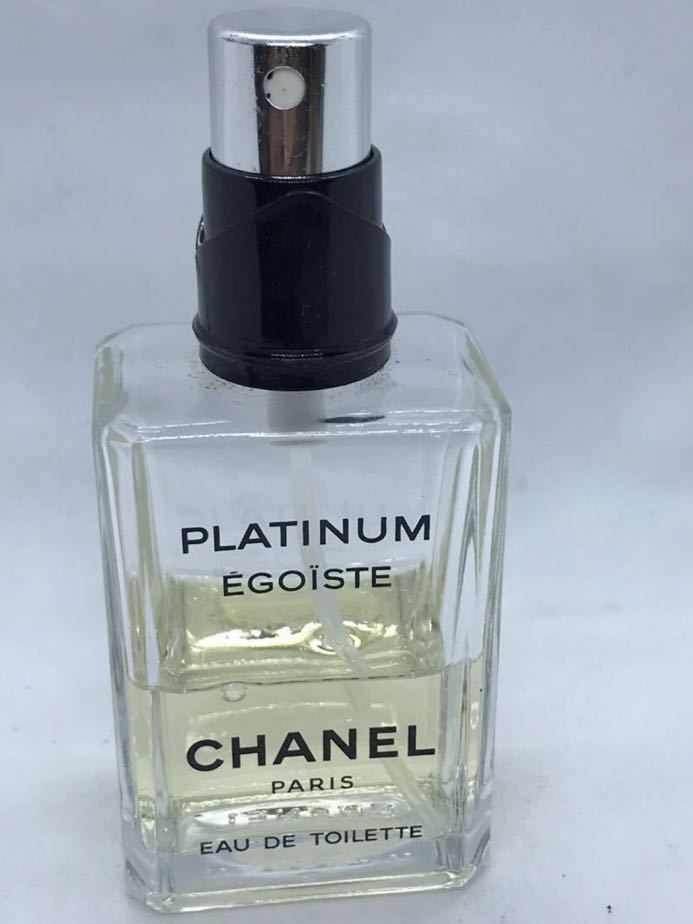 香水 【 CHANEL 】V 7 A-1 50ml ほぼ満タン EGOISTE PLATINUM シャネル