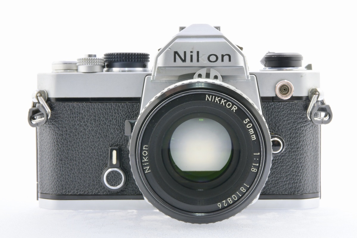 Nikon FM + AI NIKKOR 50mm F1.8 ニコン フィルムカメラ MF一眼