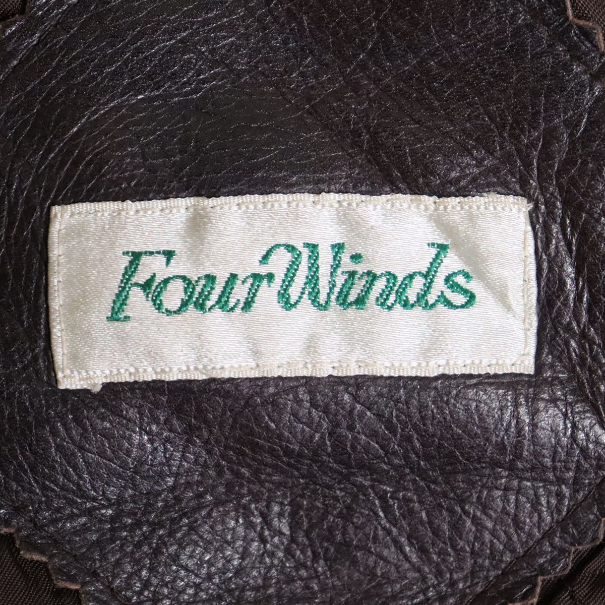 F3S/s6.26-1 Four Winds フライトジャケット 本革 レザージャケット 革 