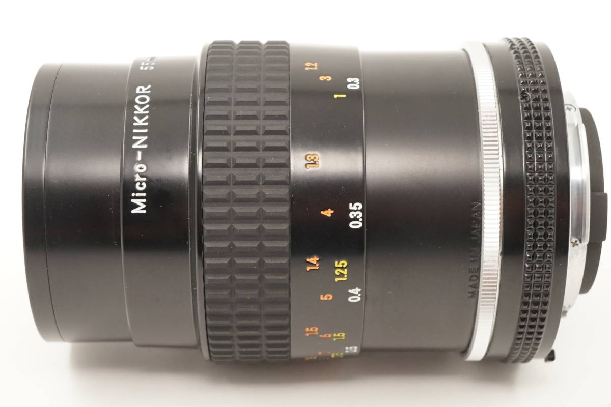 1231□売り切り□難あり品□Nikonニコン□Ai-S Micro-NIKKOR 55mm F2.8