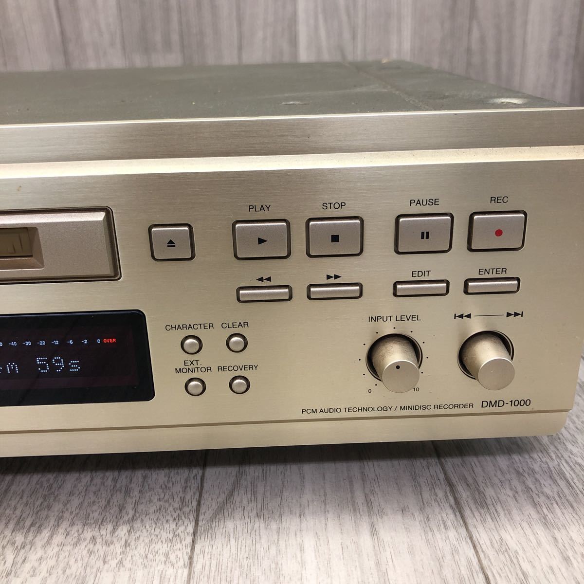 C-827 DENON デノン DMD-1000 MDレコーダー MDデッキ オーディオ機器
