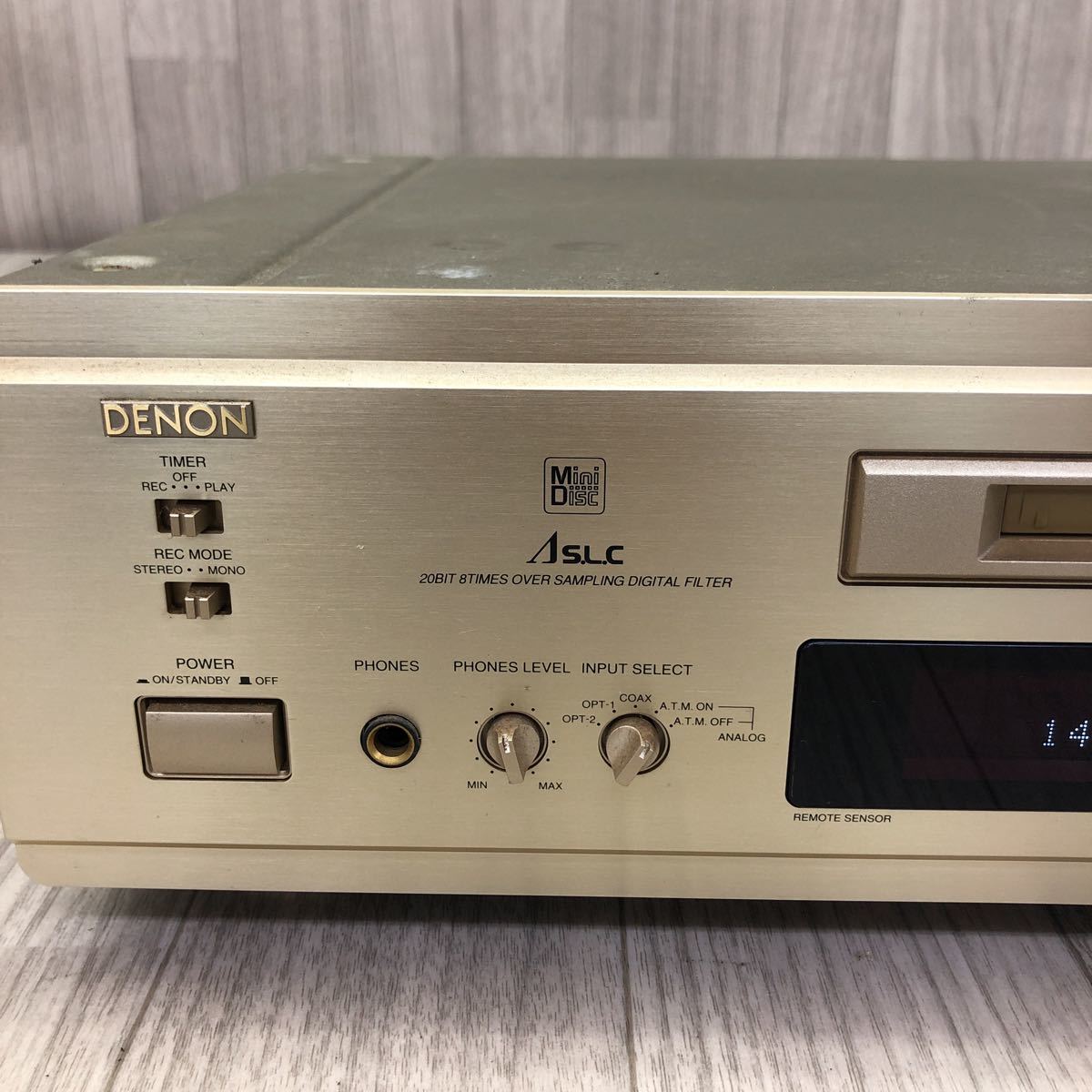 C-827 DENON デノン DMD-1000 MDレコーダー MDデッキ オーディオ機器
