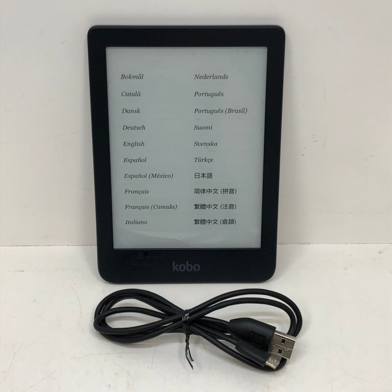 Rakuten 楽天 kobo 電子書籍リーダー N249 ブラック 230926SK090214