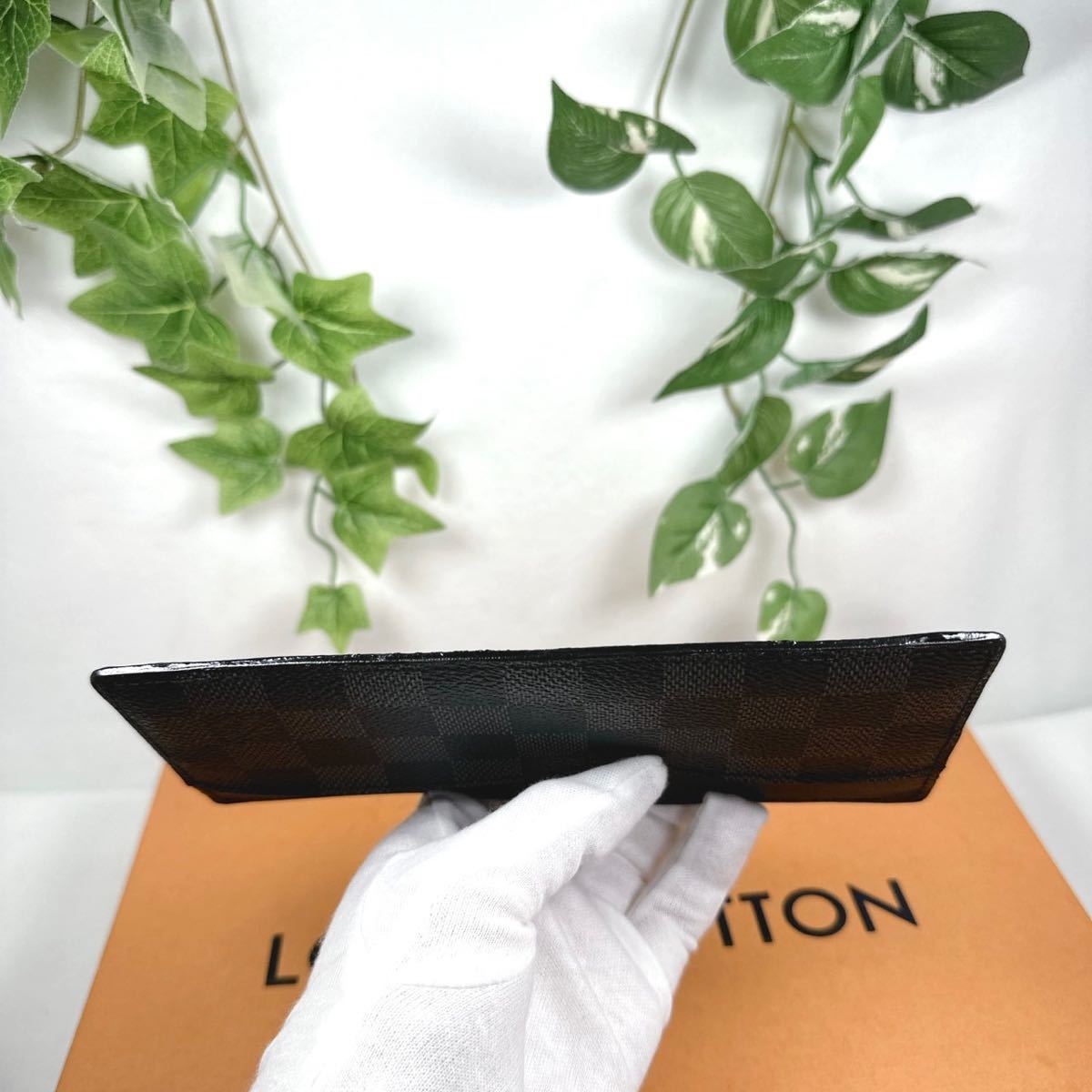 1円 LOUIS VUITTON ルイヴィトン ダミエグラフィット パスケース