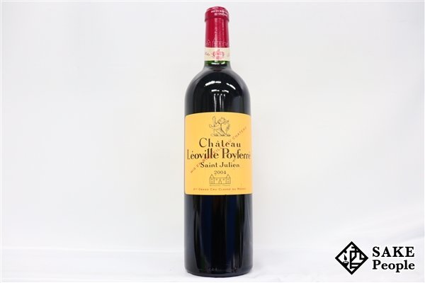 2004年 シャトー レオヴィル バルトン 750ml ボルドー 赤ワイン □注目! シャトー・レオヴィル・ポワフェレ 2004 750ml 13.5
