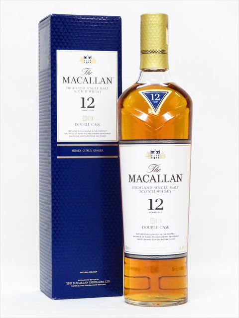 マッカラン 12年 ダブルカスク 700ml 箱付 未開栓 ◇◇MACALLAN マッカラン 12年 ダブルカスク 700ml 40％ シングル