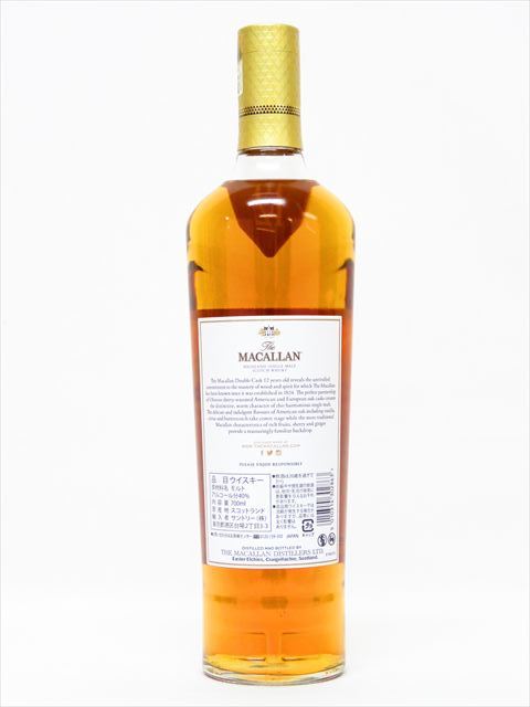 ◇◇MACALLAN マッカラン 12年 ダブルカスク 700ml 40％ シングル