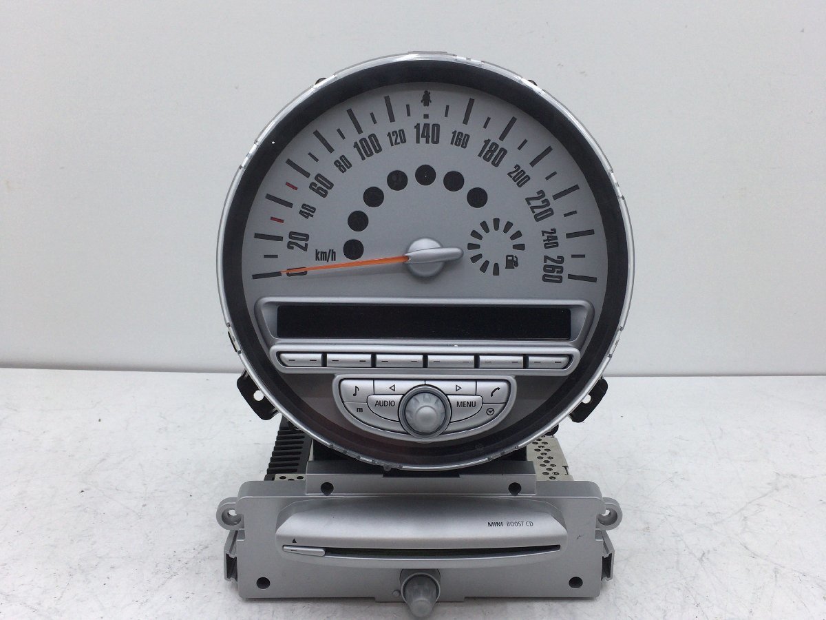  BMW ミニ ABA-MF16 R56 スピードメーター オーディオセットカットハーネス付 2010年 9189504-04 BM-508-931(計器、追加メーター本体)｜売買されたオークション情報、yahooの商品情報をアーカイブ公開 - BMW用