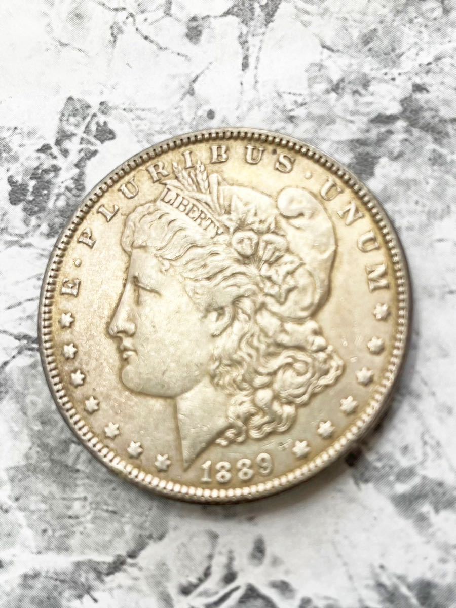  モルガンダラー 1ドル銀貨 1889年(北アメリカ)｜売買されたオークション情報、yahooの商品情報をアーカイブ公開 - オークファン 北アメリカ