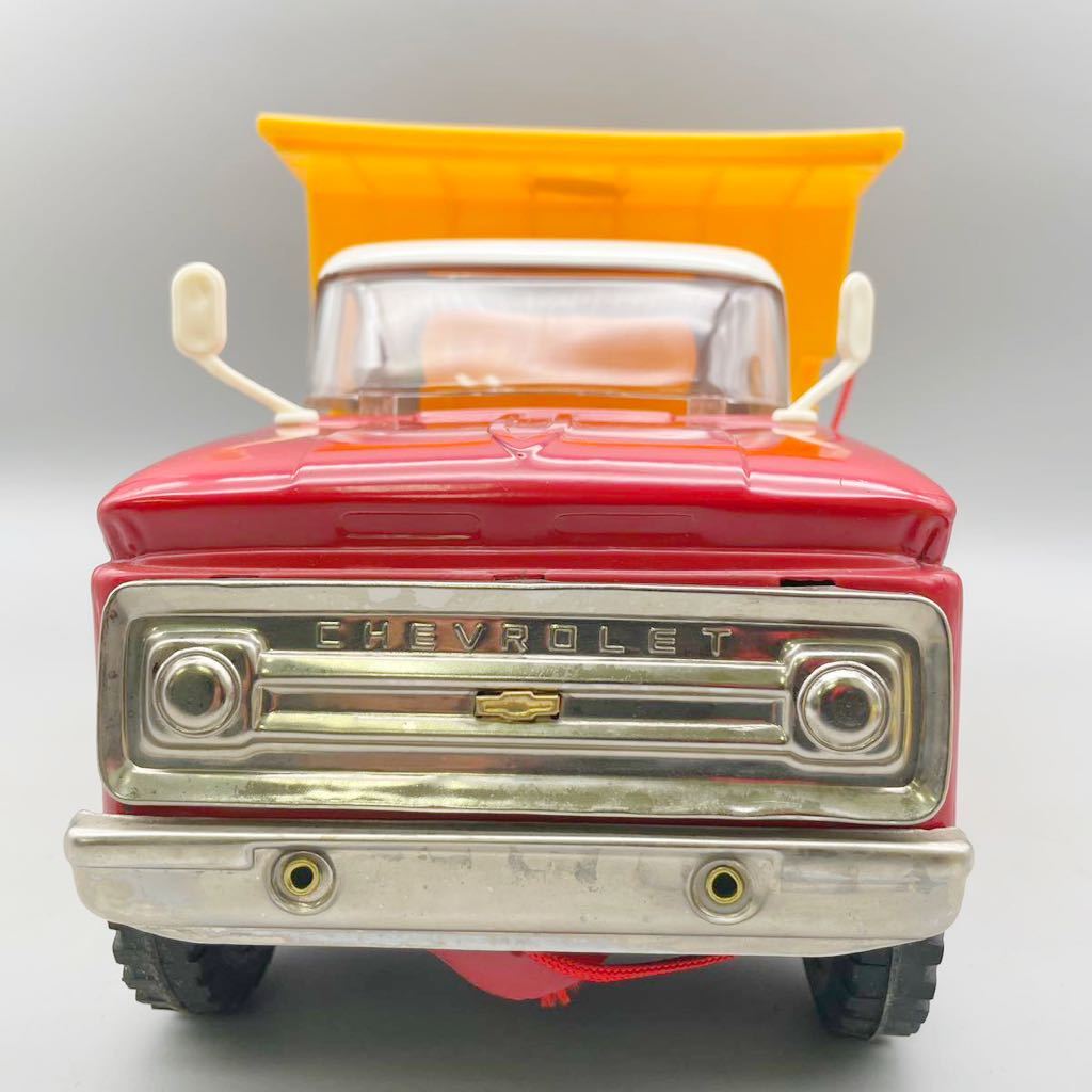 ATC アサヒ玩具 ブリキ おもちゃ CHEVROLET シボレー ダンプ 昭和