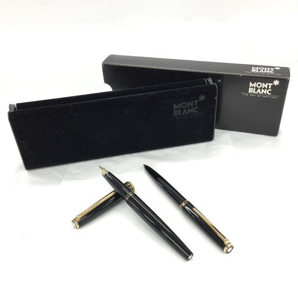 MONTBLANC モンブラン 万年筆・ボールペンセット ペン先14K/ct 585 箱