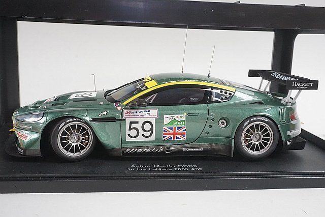 Autoart 1/18 Scale diecast 80507A Aston Martin DBR9 Le Mans 2005 #59