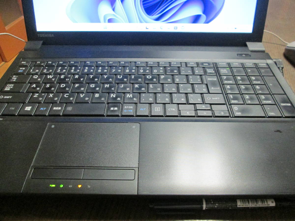 office＋8GBすぐ使えるWindows11（22H2)東芝ノートPC Satellite B554/L