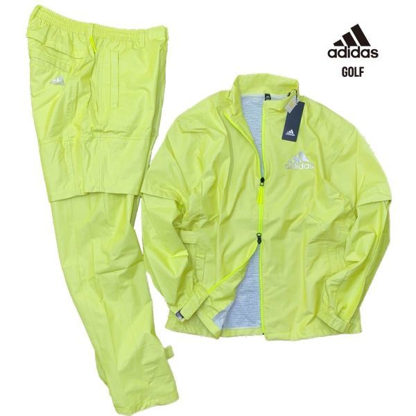 スポーツ別 adidas ゴルフレイン上下セットF17904サイズM